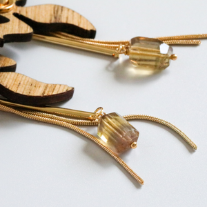 Wood & Fluorite | Mix & Match Pair - In Between #013